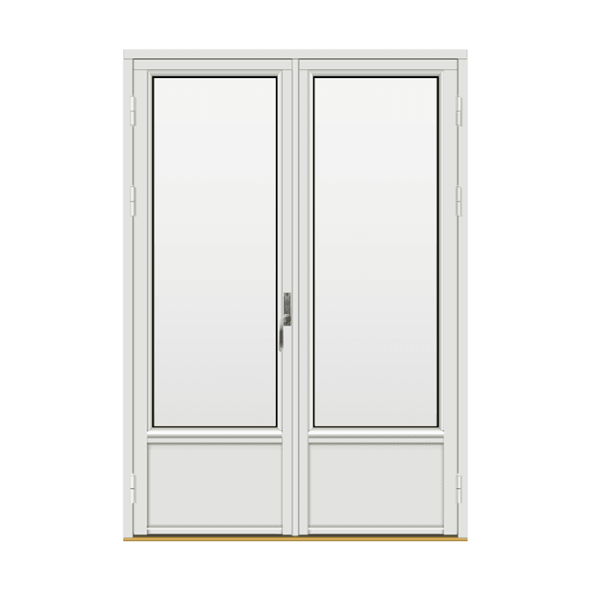 Hovedbilde H-balkongdøren Standard Tre 2-fløyet 140x200 (139x199)