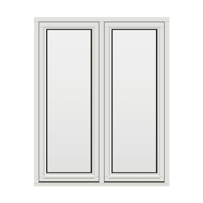 Hovedbilde H-vinduet sidesving 2 rams 120x150 (119x149)