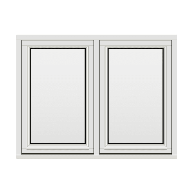 Hovedbilde H-vinduet sidesving 2 rams 130x100 (129x99)