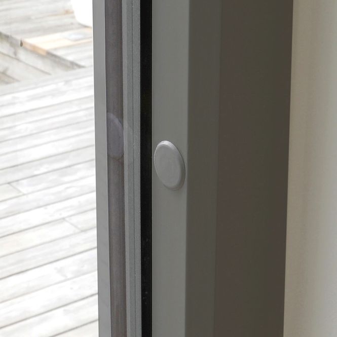 Hovedbilde Dekkpropper 14mm Grå RAL7037 40pk