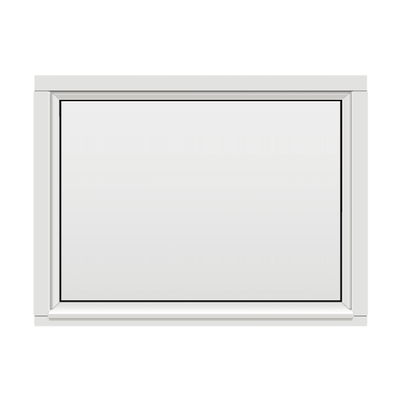 Fastkarm Vindu 80x60 (79x59)