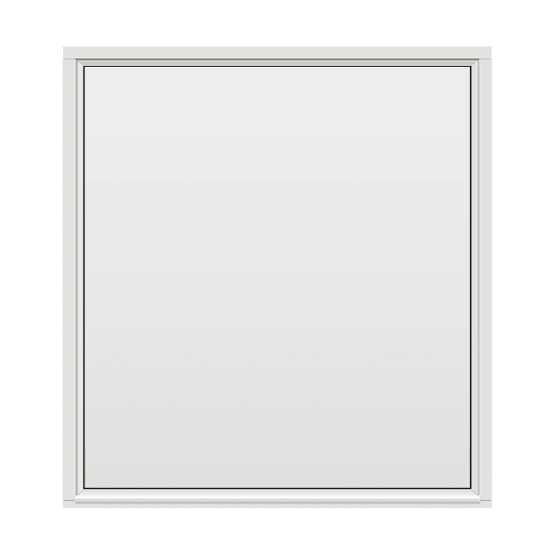 Fastkarm Vindu 130x140 (129x139)