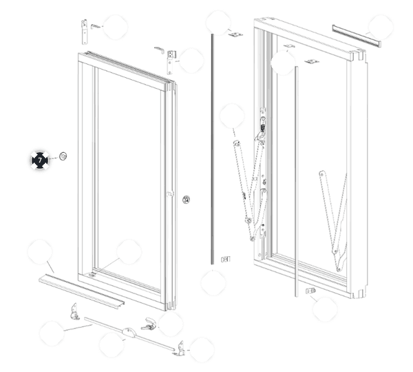 MIDTRAMMEBESLAG RONDO
